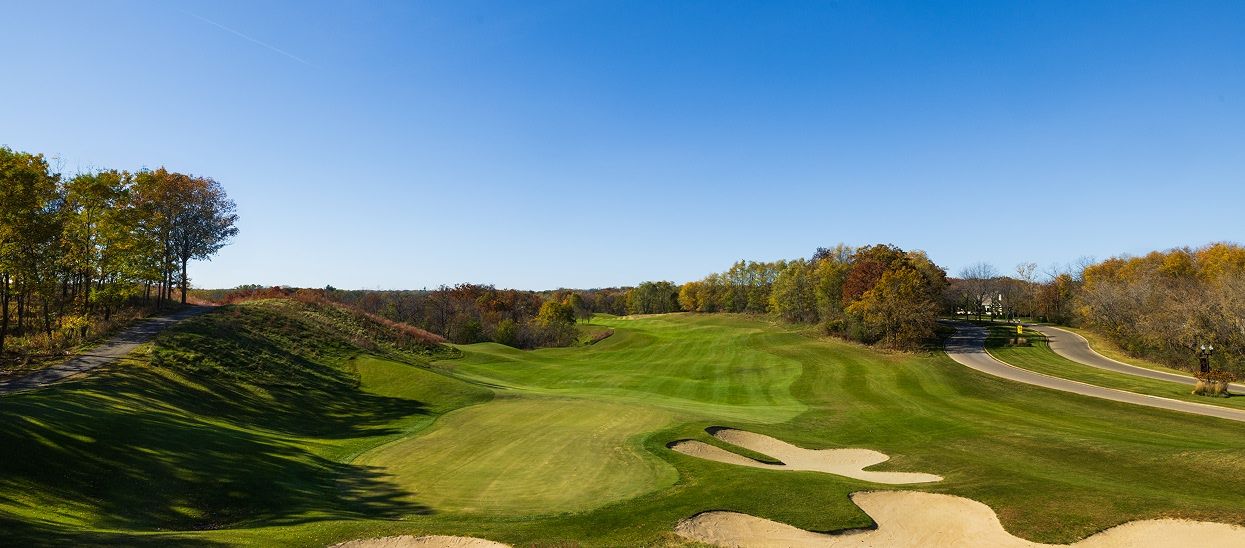 Golf course at Geneva National Community in the fall