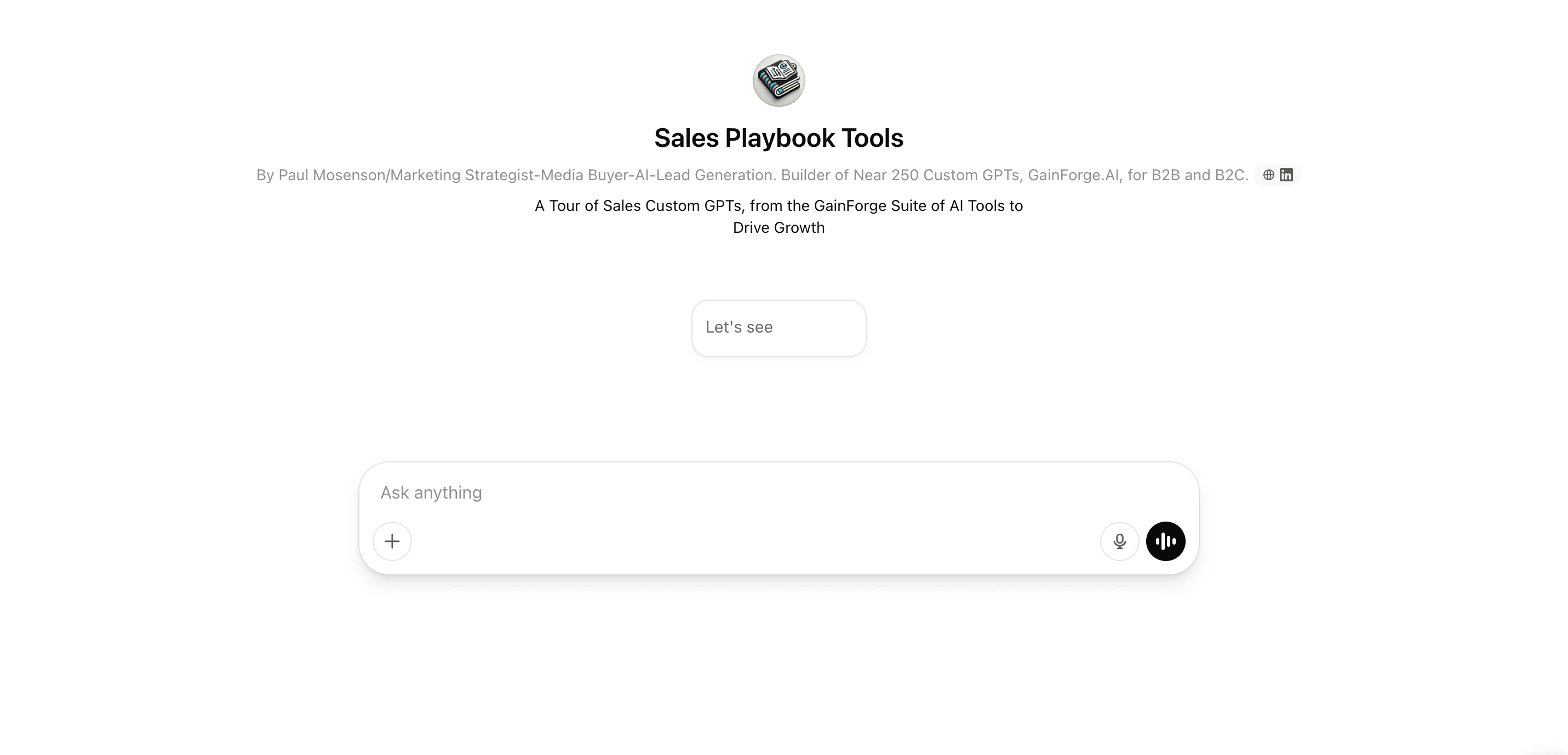 The GPT Sales Playbook thumbnail