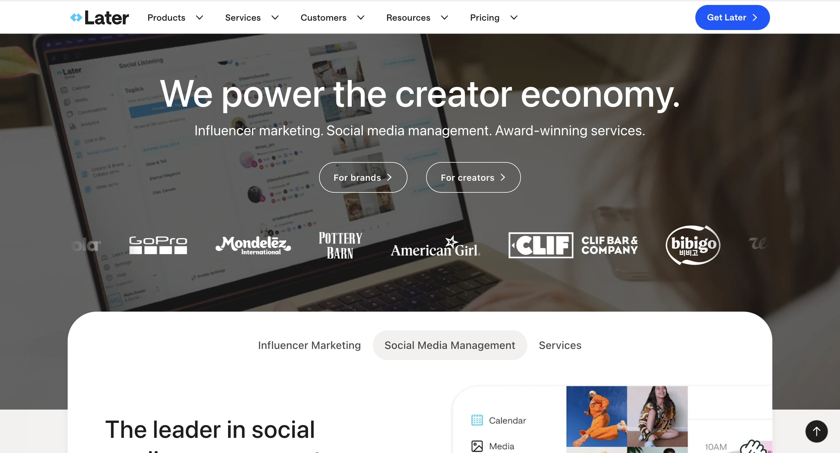 Later screenshot