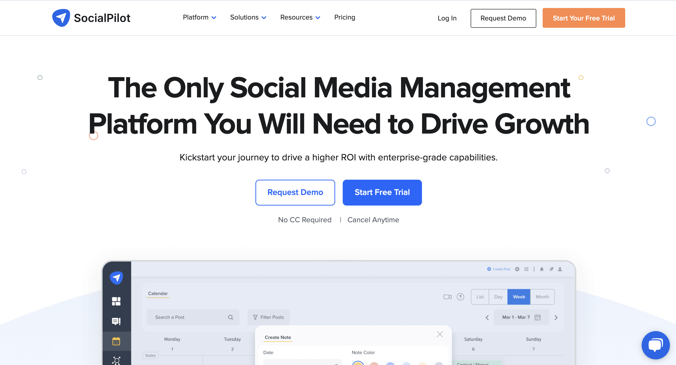 SocialPilot screenshot