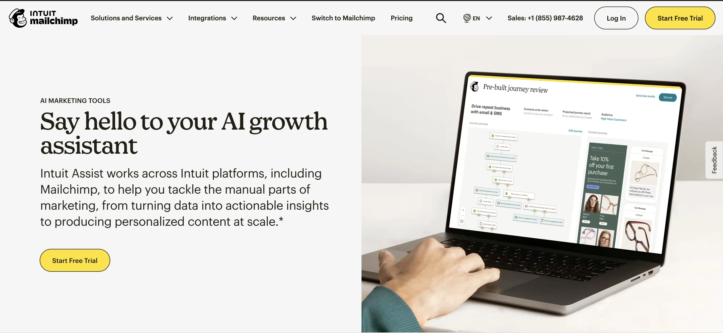 Mailchimp screenshot