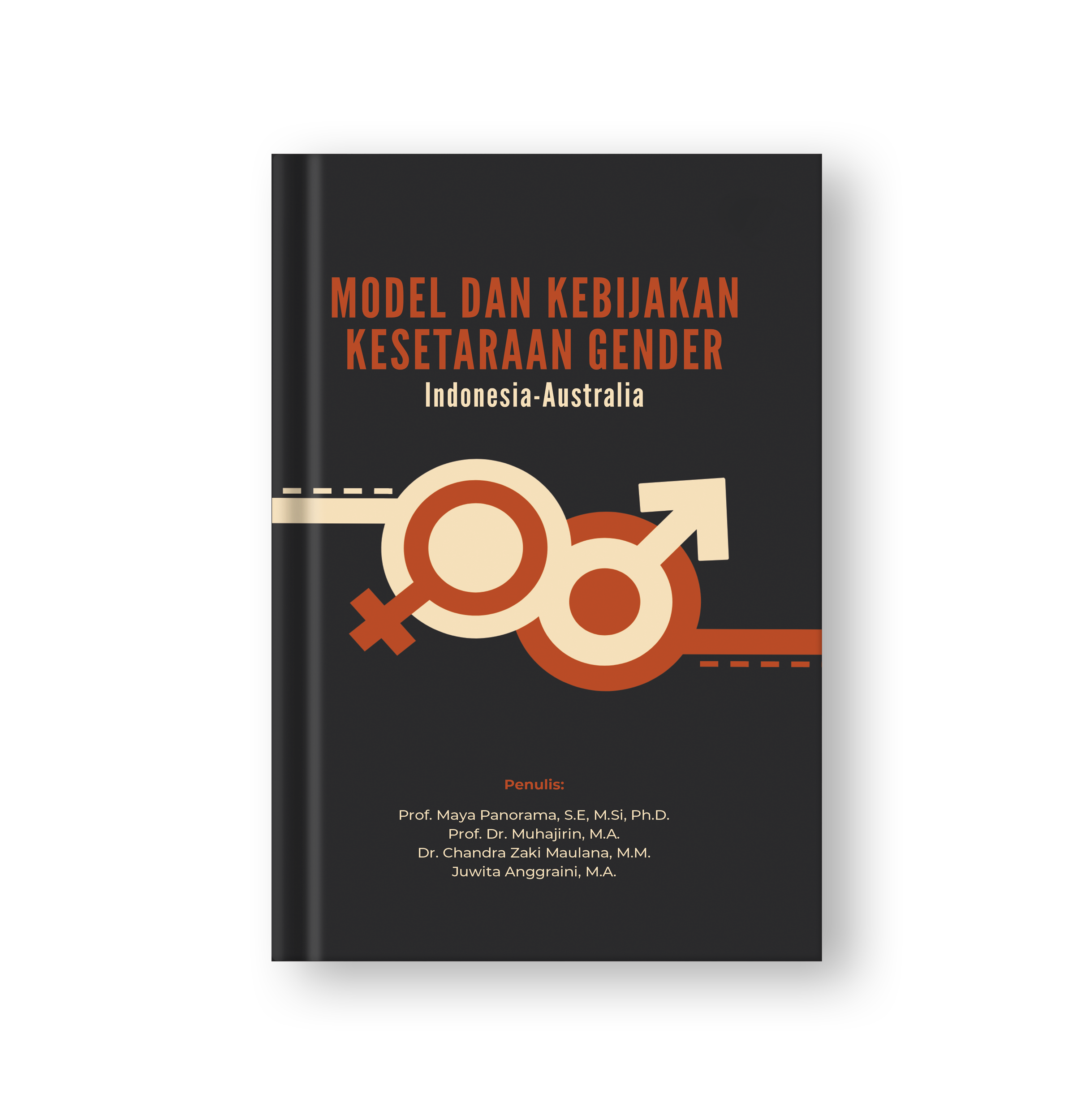 Sampul buku Model dan Kebijakan Kesetaraan Gender Indonesia-Australia