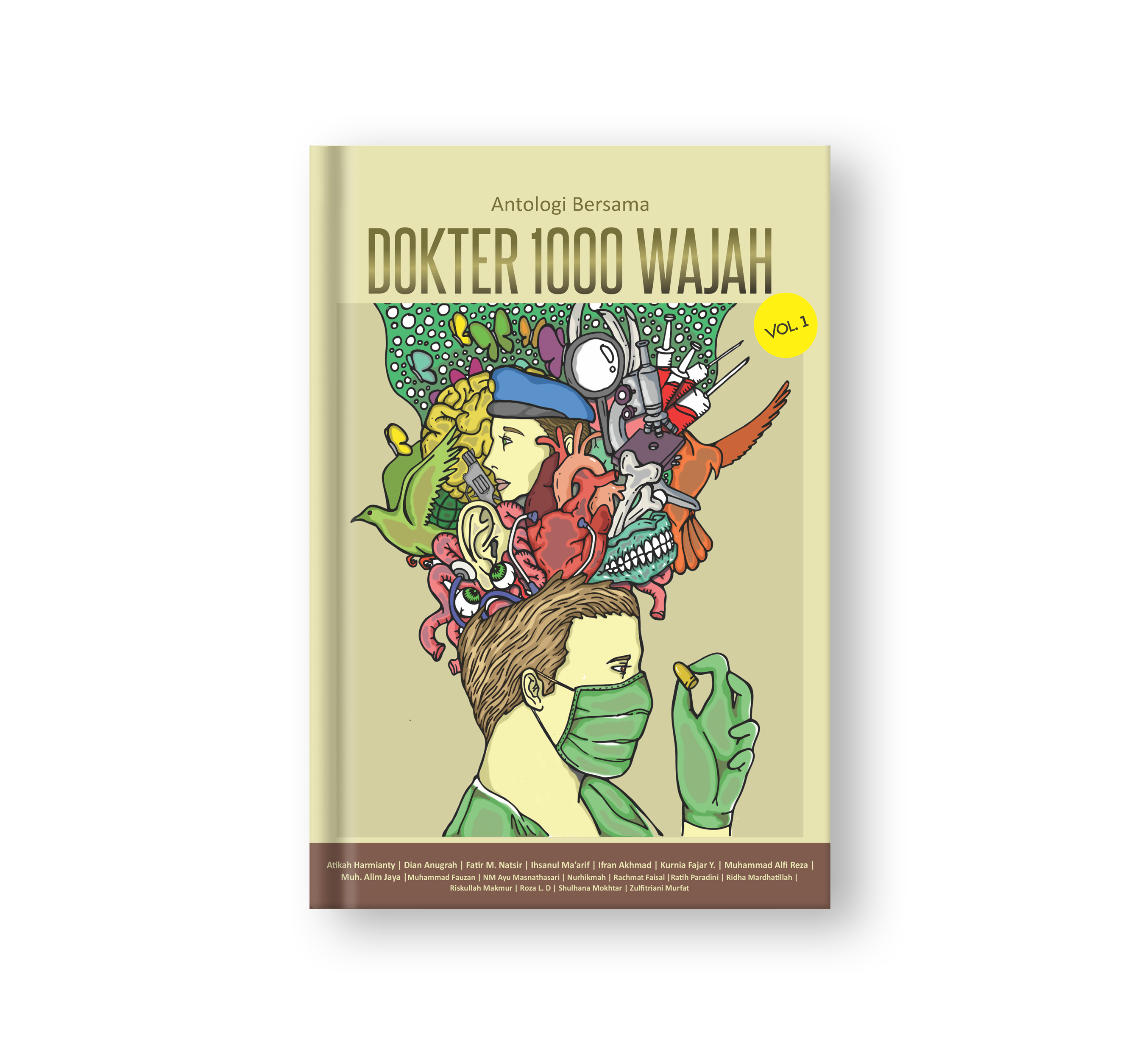 Sampul buku Dokter 1000 Wajah Vol. 1
