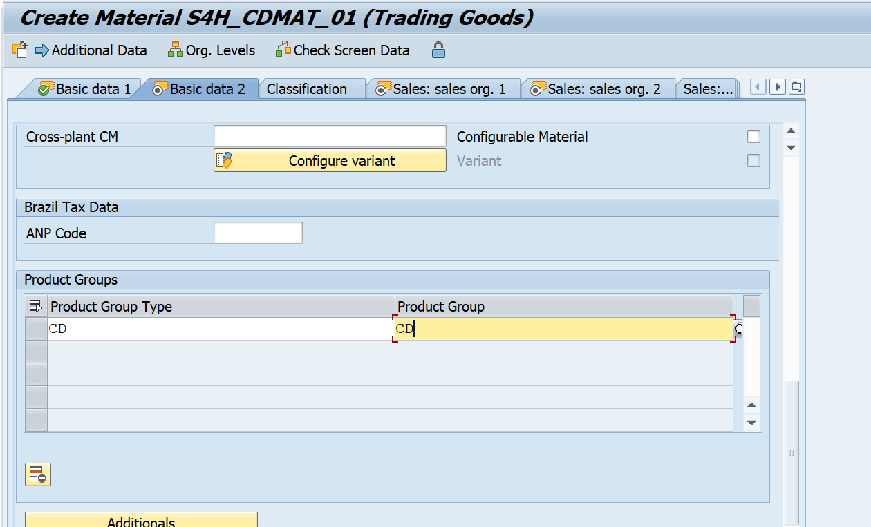 SAP EWM Cross Docking Product Type in Latest SAP EWM