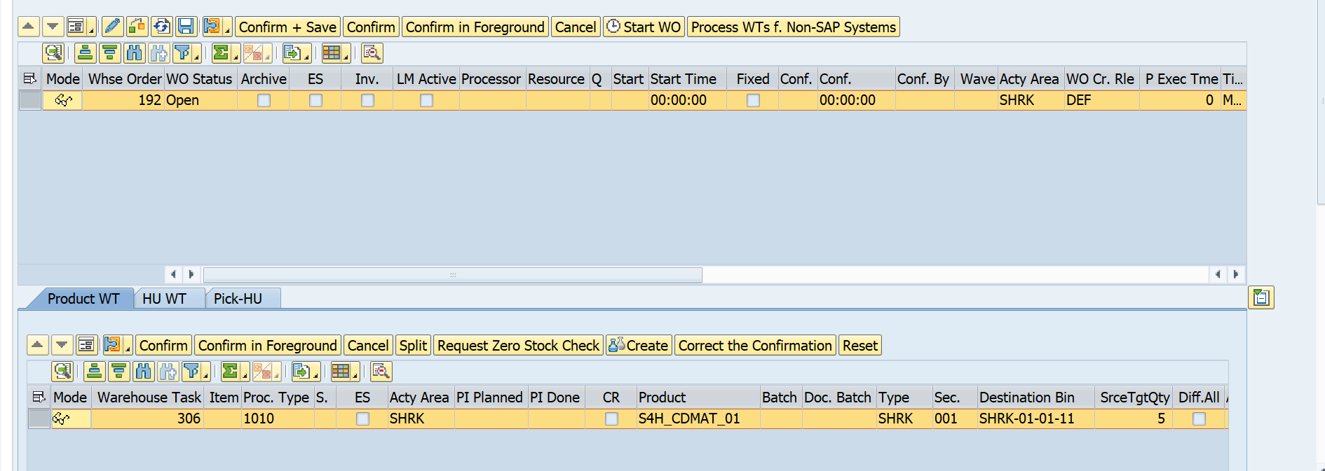 SAP EWM Cross Docking PUTAWAY Scenario