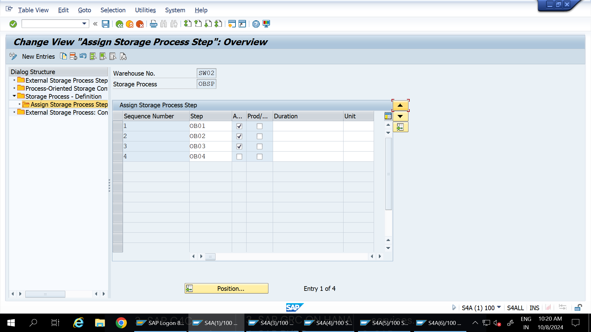 SAP EWM Cartonization POSC
