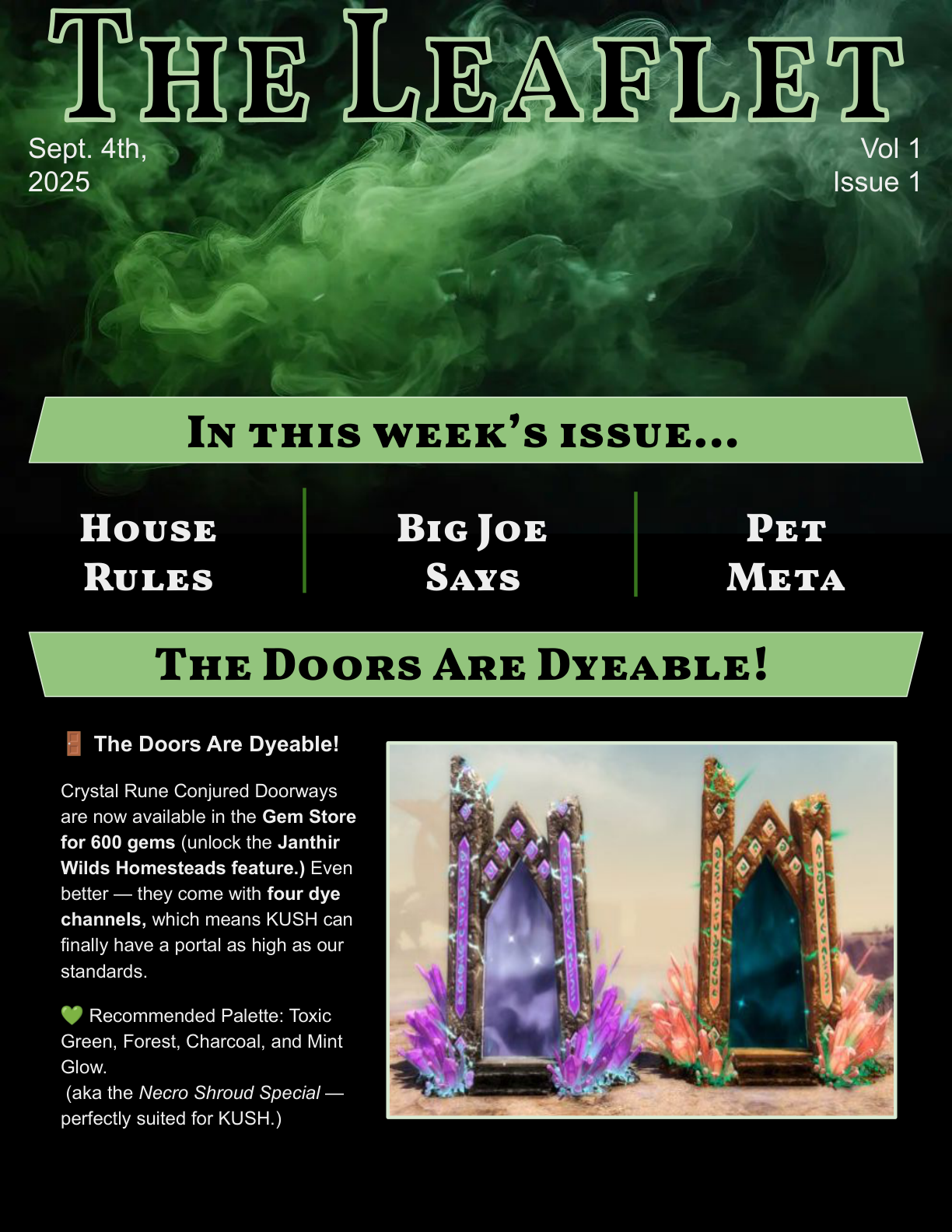 Leaflet page 1