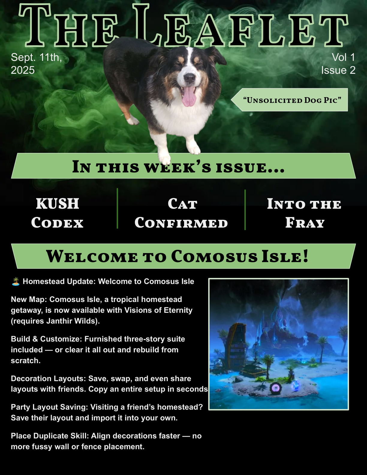 Leaflet page 1