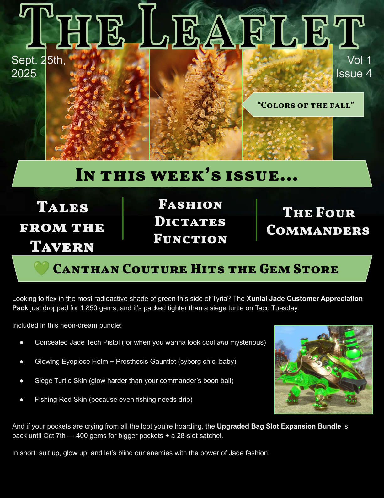 Leaflet page 1