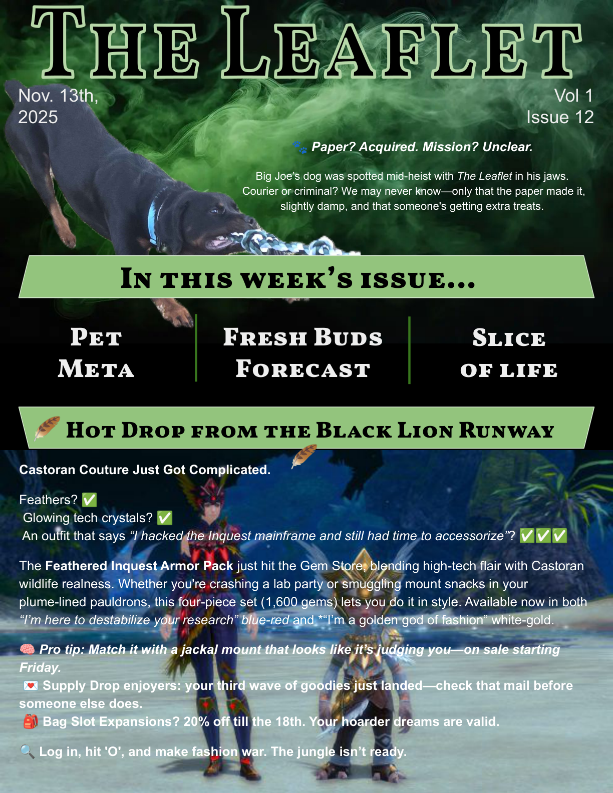 Leaflet page 1