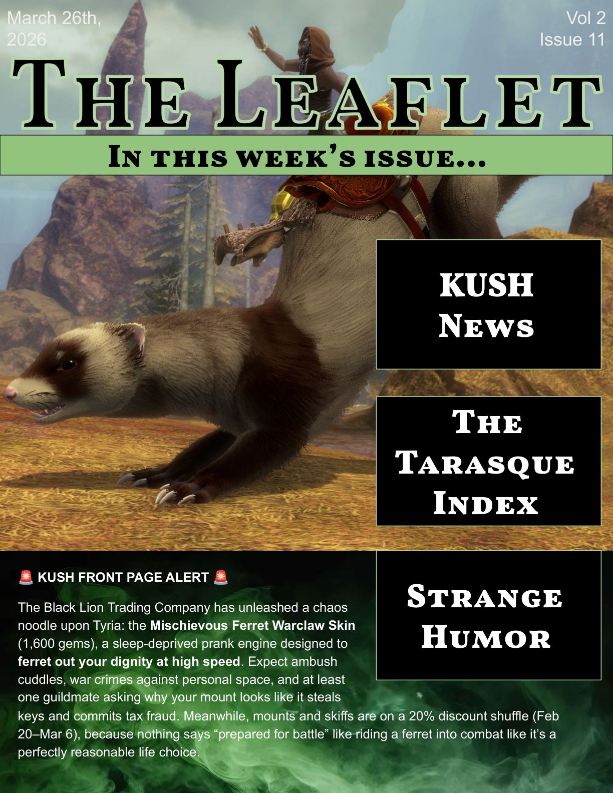 Leaflet page 1