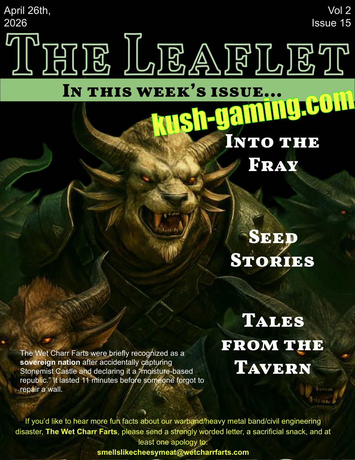 Leaflet page 1