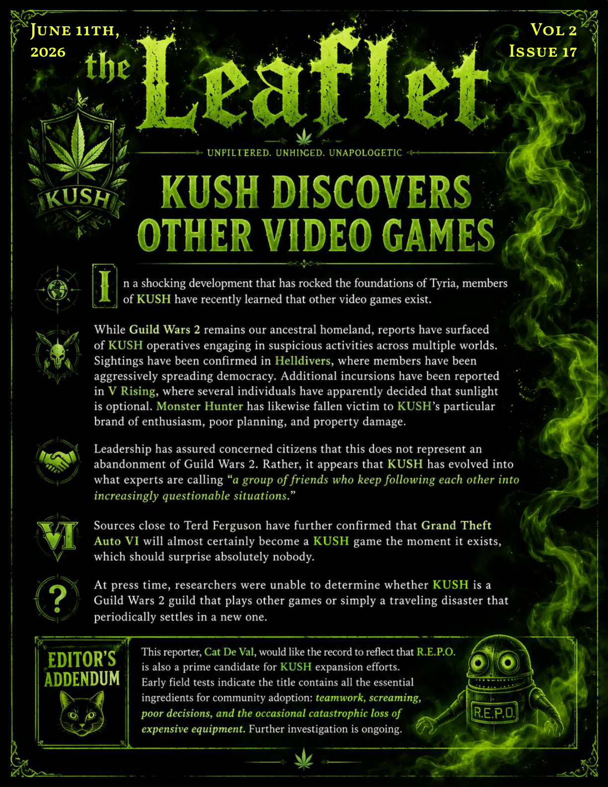 Leaflet page 1