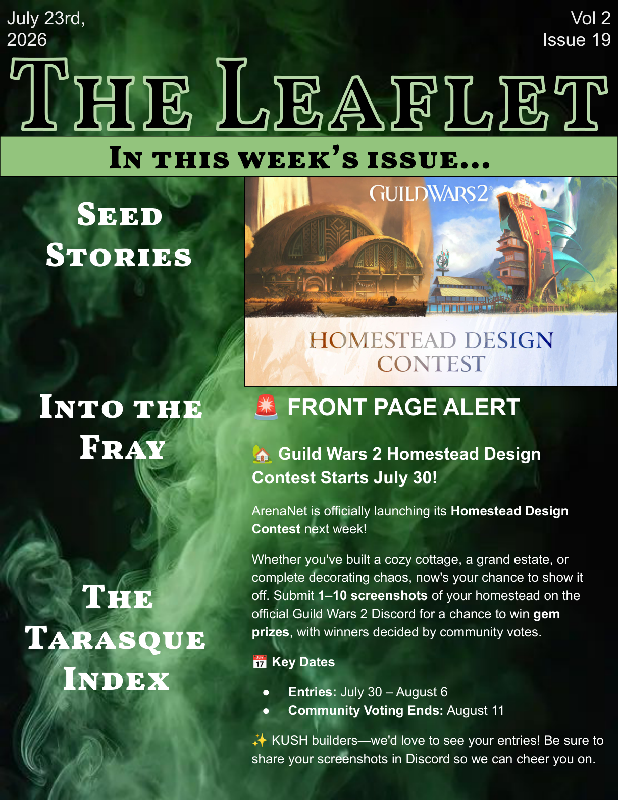 Leaflet page 1