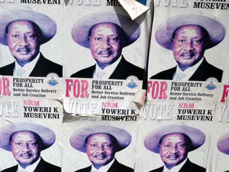 Posters from the 2011 Ugandan elections (Gabriel White, Flickr)