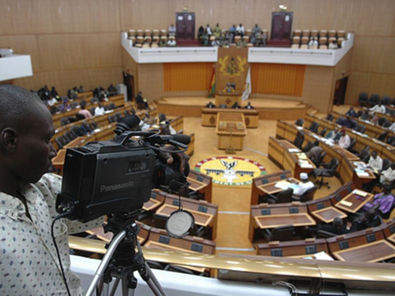 Photo of lawmakers meeting during a session of Parliament in Accra, courtesy of the World Bank Photo Collection via Flickr.