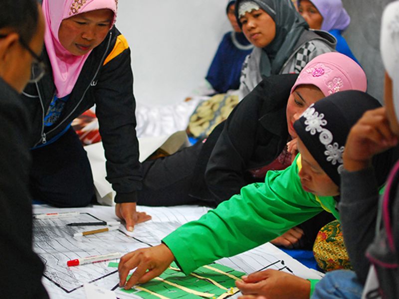 World bank community meeting, Indonesia
