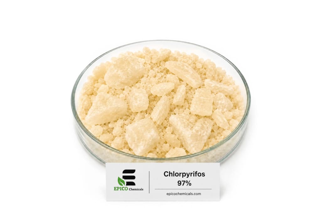 المنتج: كلوربيريفوس 97% (Chlorpyrifos 97% Technical Grade)
