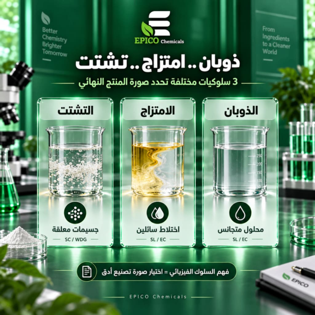 الذوبان والامتزاج والتشتت: ثلاثة مفاهيم مختلفة في التصنيع