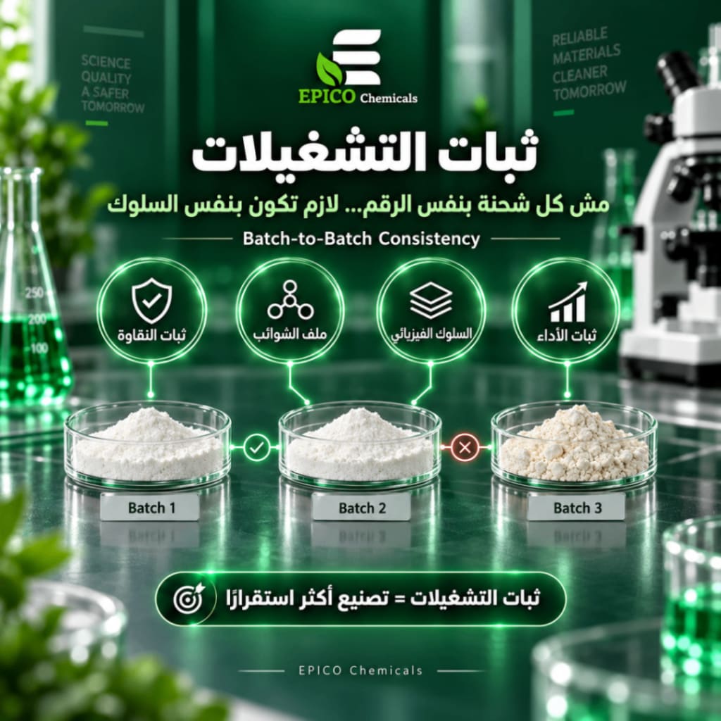 ثبات التشغيلات: لماذا تختلف نتيجة المصنع من شحنة إلى أخرى؟