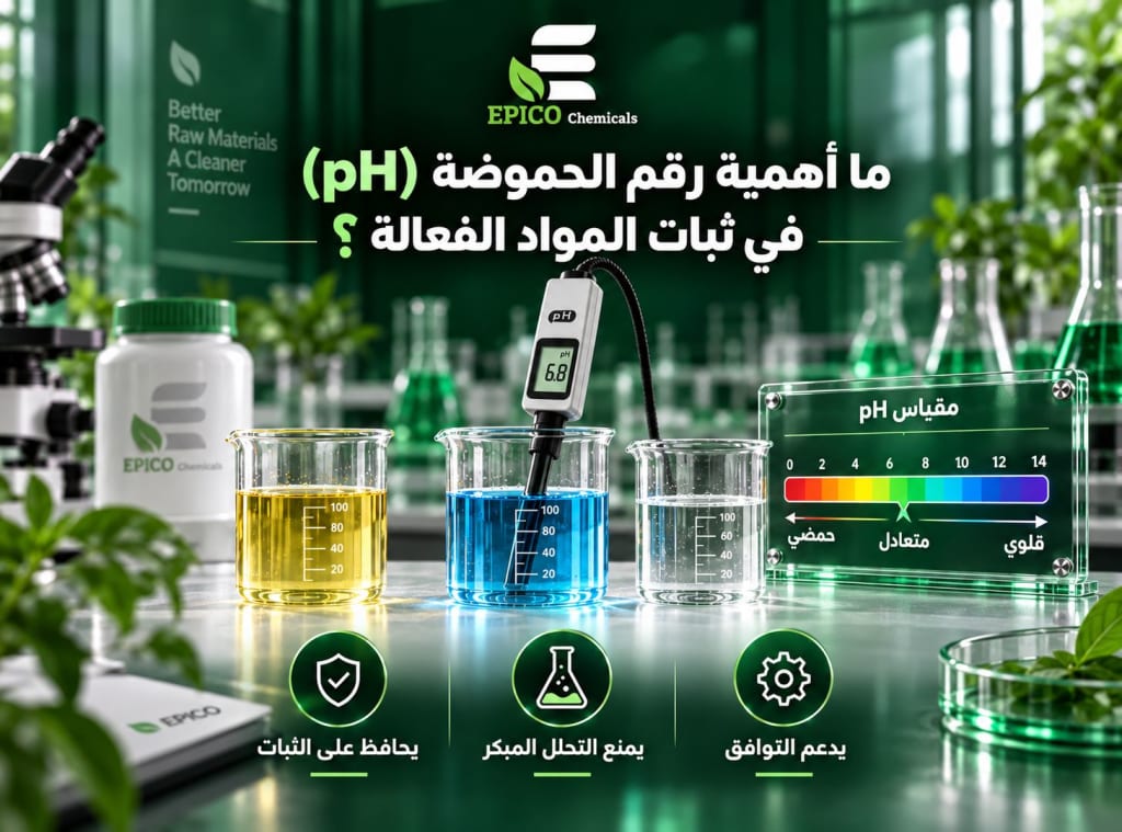 ما هو مؤشر الحموضة pH ولماذا يهم في تصنيع المبيدات؟