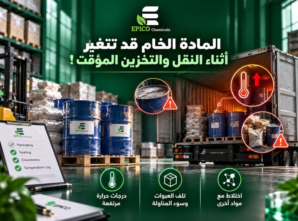 كيف تتجنب تلوث المواد الخام أثناء النقل بين المصنع والمخزن؟