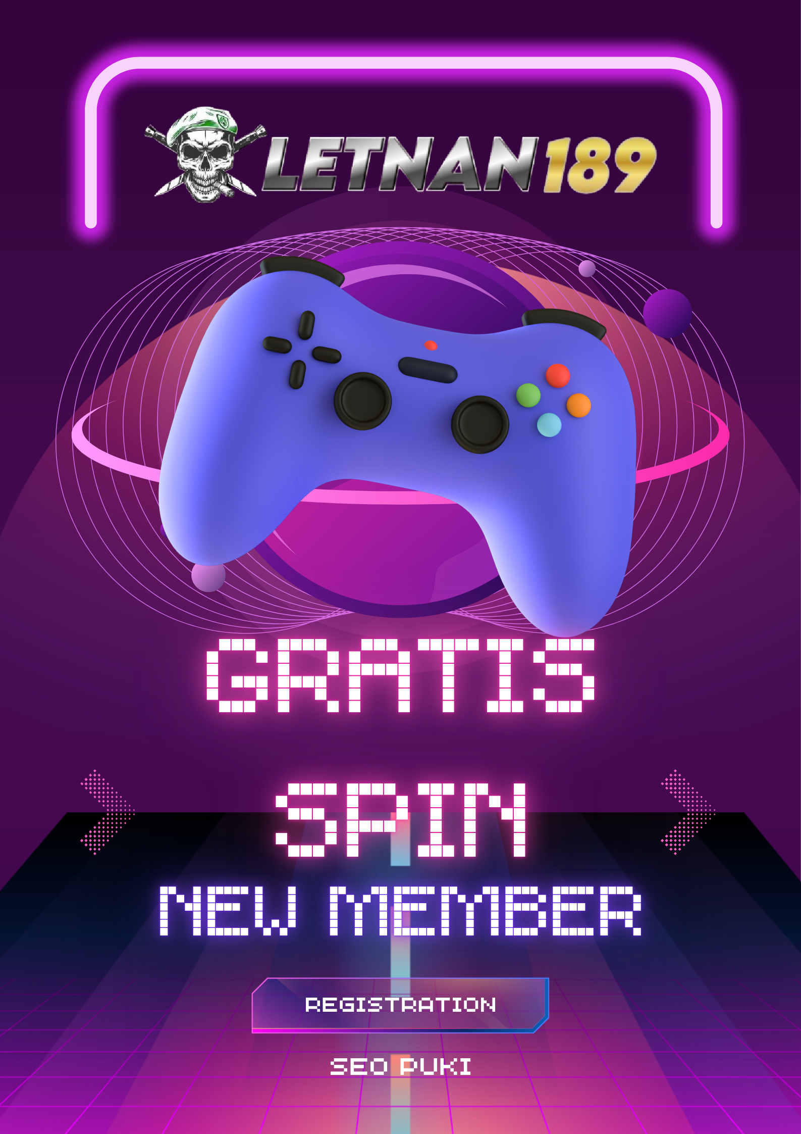 LETNAN189 | Gratis Spin Untuk Member Baru