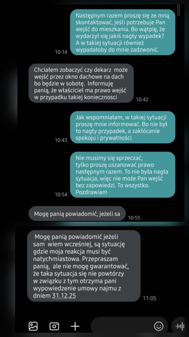 Dostaliśmy wypowiedzenie umowy bo    właściciel poczuł się urażony