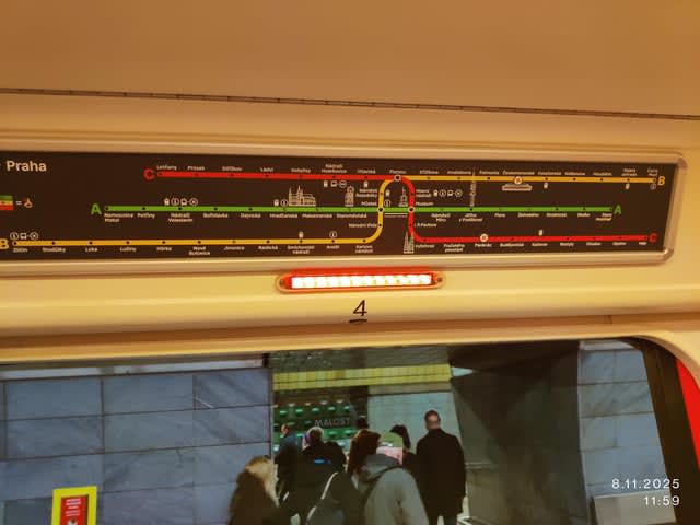 Wiecie że Czesi mają 3 słownie trzy linie metra