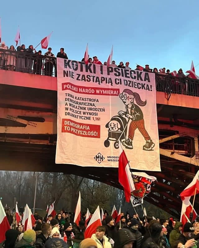 Ciekawe wartości na tym Marszu niepodległości