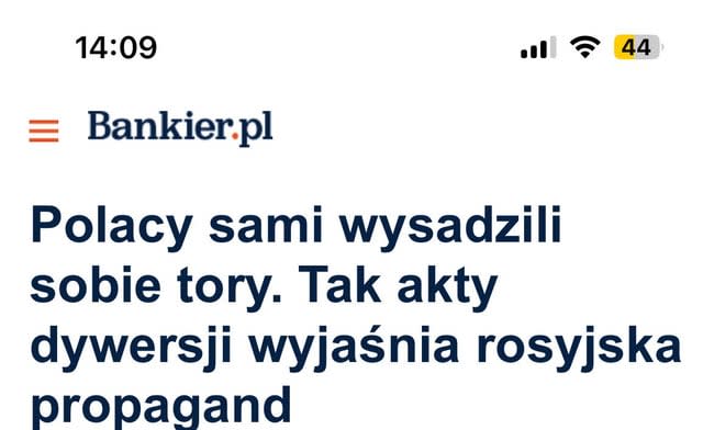 Czy Konfederacja wysadziła tory pod Lublinem?