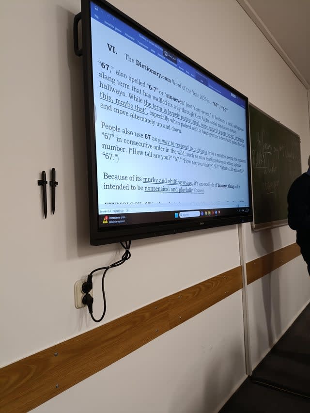 Kolejny ciężki dzień na studiach lingwistycznych