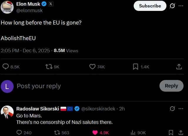 BREAKING: Polish Chad Tells A Fascist To Get Lost