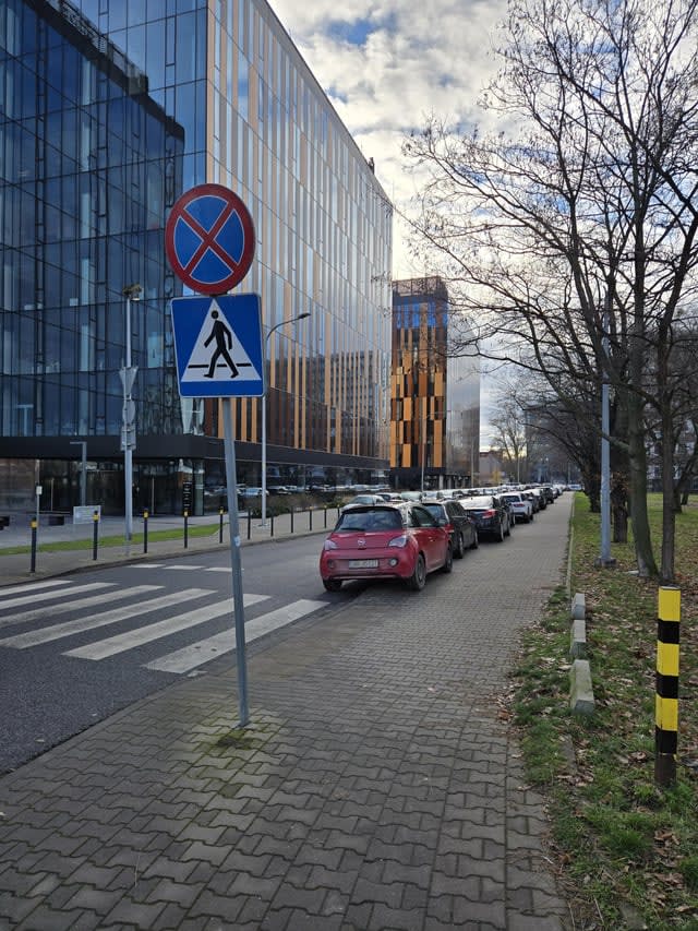 Czy parkowanie tutaj jest legalne?