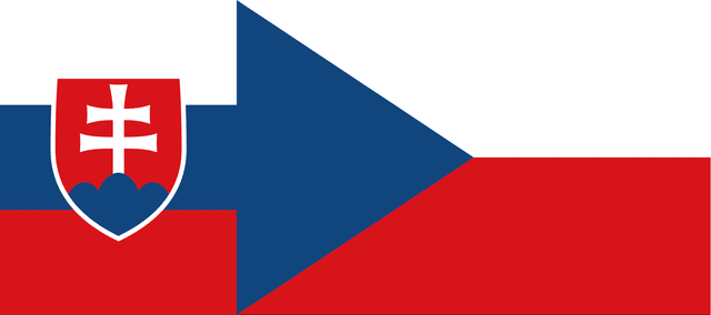 Flaga zjednoczonej Słowacji, Czech i Polski