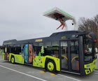 Electric buses in Gorzów Wielkopolski decorated by primary school (1-3 grade) kids' arts.