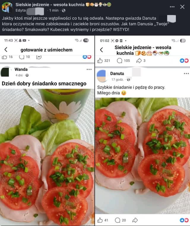 Dlaczego ludzie kradną sobie zdjęcia kanapek