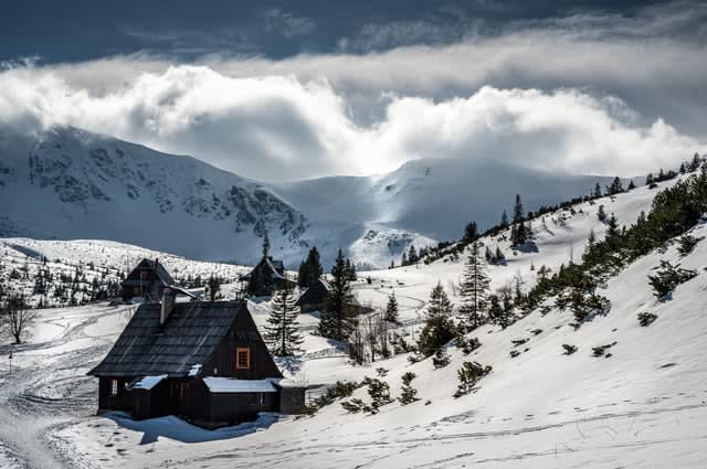 Winter on Hala Gąsienicowa