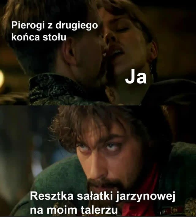 Nitka ze świątecznymi memami