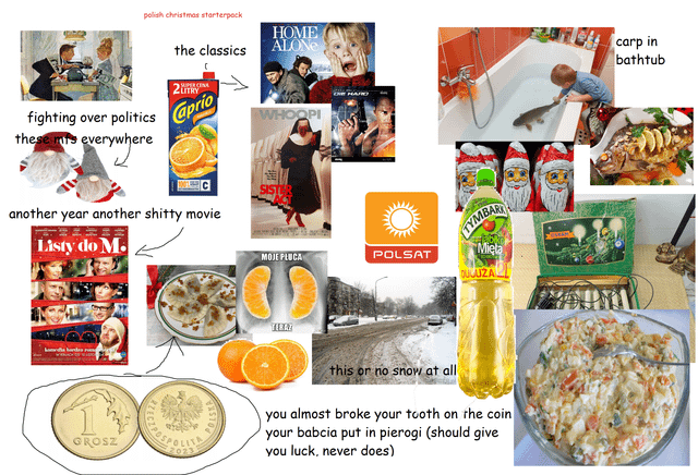 polish christmas starterpack