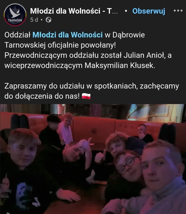 Struktury partii Mentzena się rozwijają