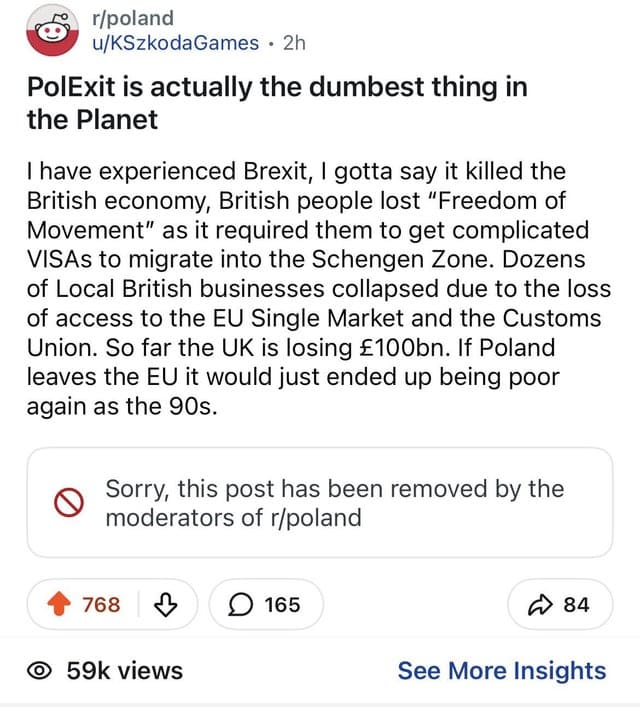 Not really cool and nice thing to do, when knowing the only type of people would’ve remove it are from Moscow