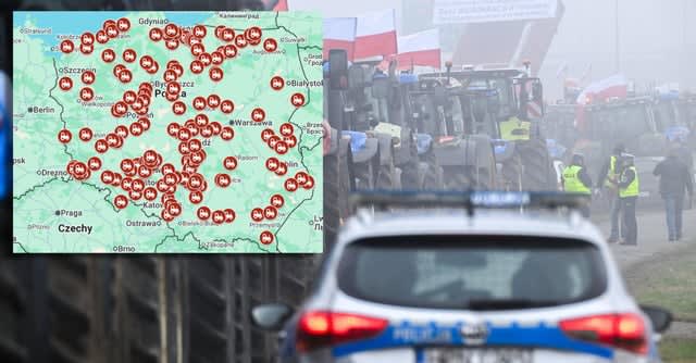 Rolnicy zaprotestują w całej Polsce. Traktory wyjadą na drogi [MAPA]