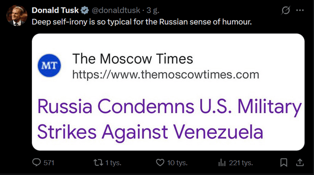 Premier z mocnym komentarzem na temat dalszego podkopywania prze mocarstwa prawa międzynarodowego