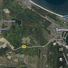 Border with Germany by Świnoujście