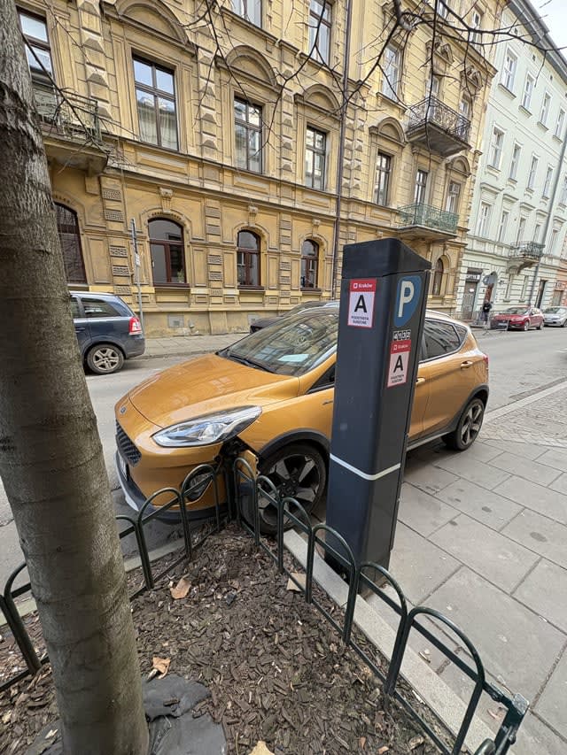 Parking in Kraków