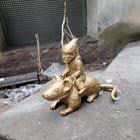 Krasnal na wrocławskim Rat Street