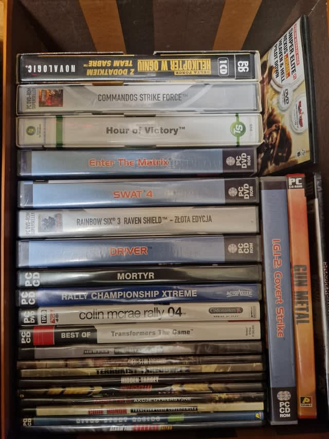 Stare gry - gdzie oddać