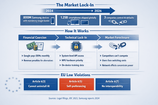 The AI Cartel: Tech Giants Are Locking AI Into Hardware. EU Petition to Stop It.