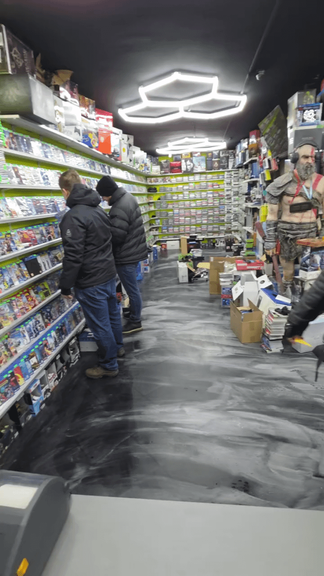 We only buy manly games